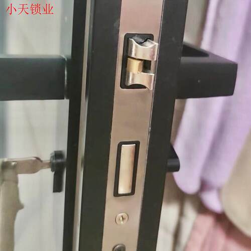 58房间锁芯锁体卧室锁舌头配件不锈钢室内家用通用型木门锁.
