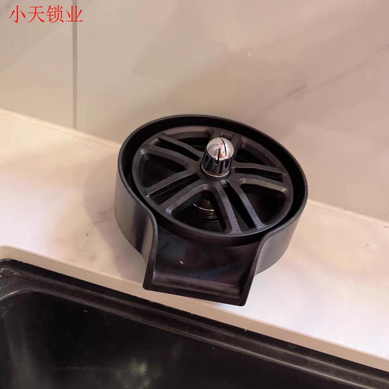 水槽缩小迷你杯子奶茶店咖啡吧台自动洗杯器厨房冲洗新版高压.