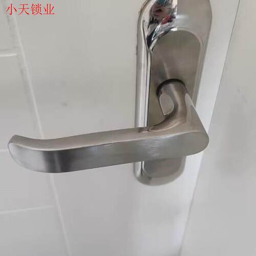 门锁门把手手柄家用通用型配件室内卫生家房门厕所木门不锈钢把.