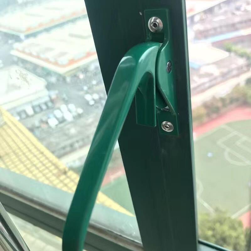 塑钢窗把手锁扣窗户拉手铝合金塑钢窗配件锁扣推拉上下联动老式图片