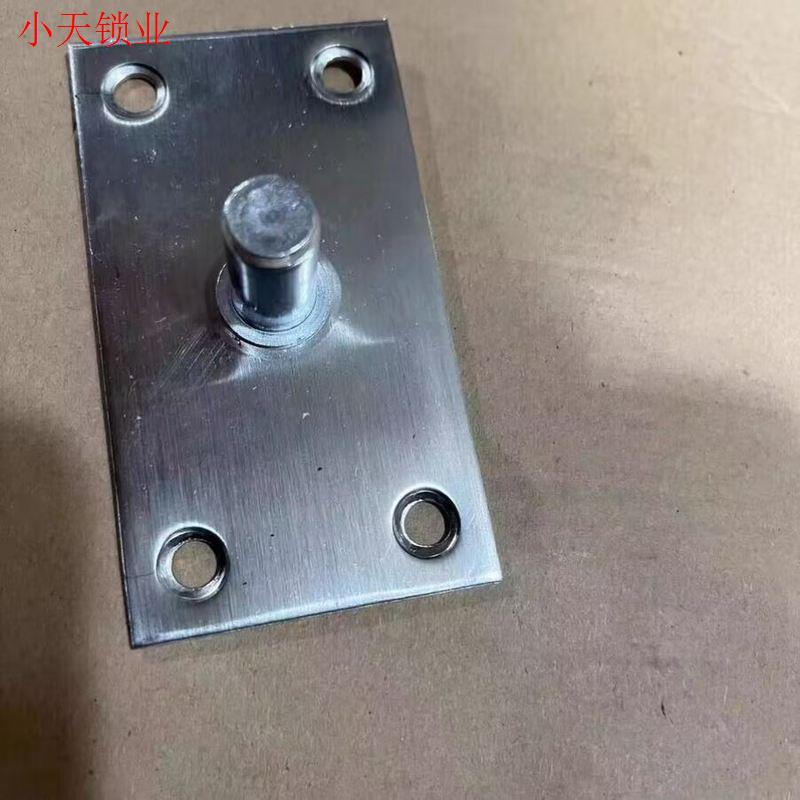 上顶轴加宽配件顶轴片加长轴不锈钢玻璃门简易门轴天轴地弹簧五.