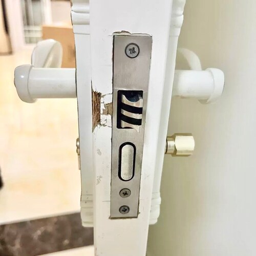 不锈钢门锁锁体锁舌木门房门通用型58锁具静音卧室室内家用