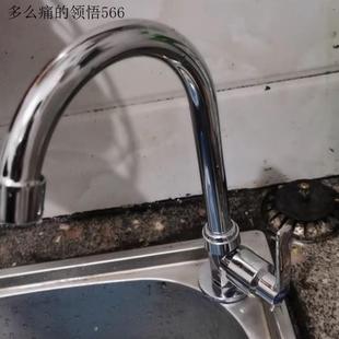 厨房水龙头冷热洗菜盆单冷龙头304不锈钢水槽面盆万向家用水龙.
