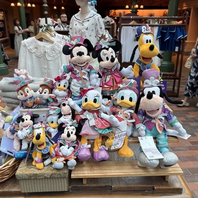 香港迪士尼乐园20周年挂件米奇奇妮蒂蒂高飞唐老鸭黛西公仔钥匙扣