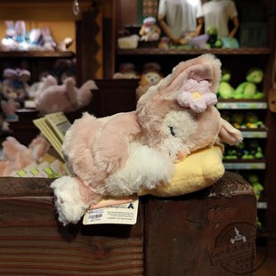 香港迪士尼乐园布玩偶娃娃甜睡梦款玲娜贝儿卡通可爱毛绒公仔