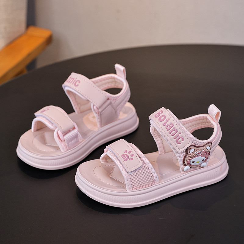 迈克骆女童夏季中小童女孩凉鞋小凉鞋