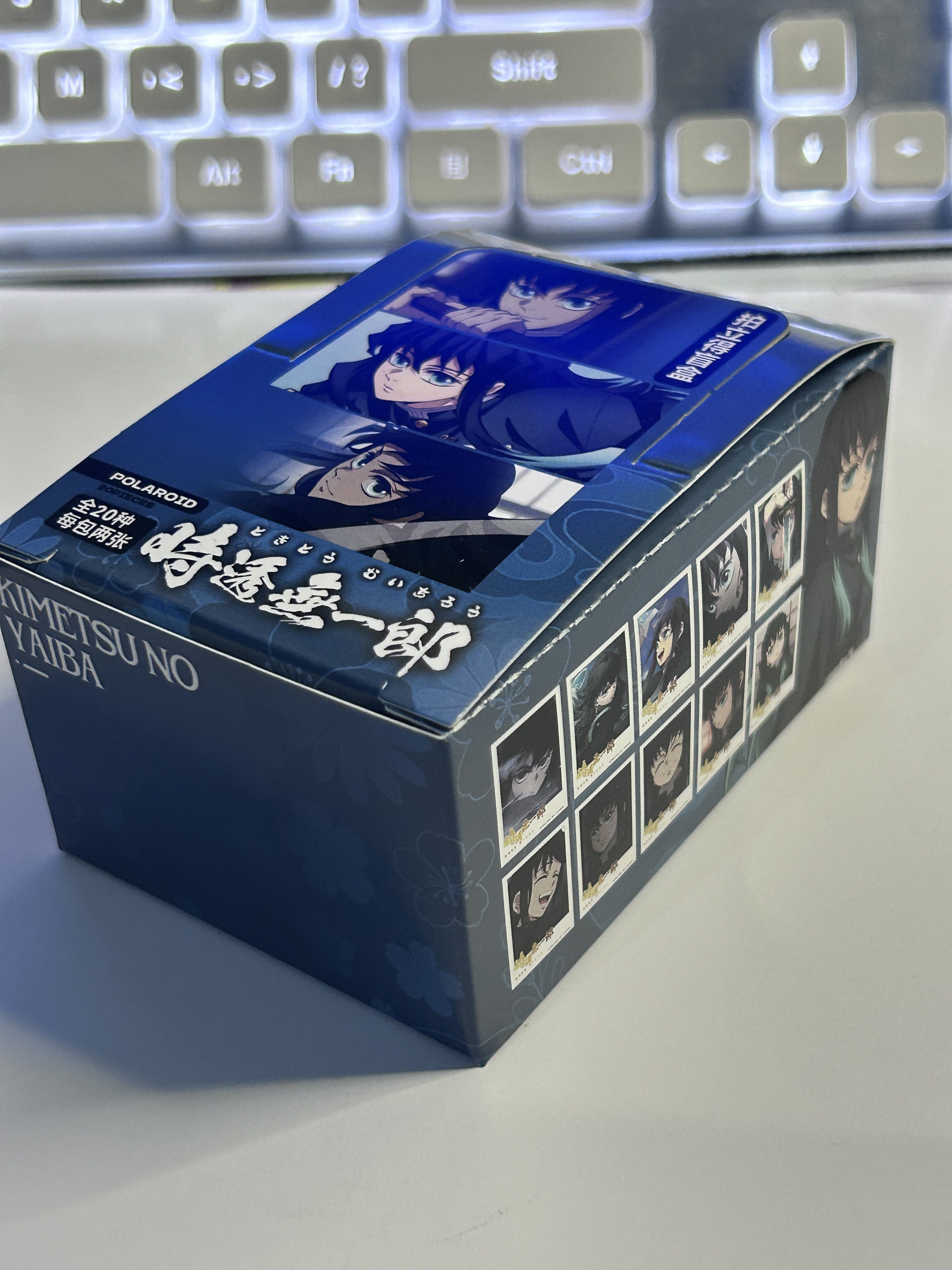 现货】鬼灭之刃拍立得盲盒 富冈义勇时透无一郎甘露寺蜜璃周边