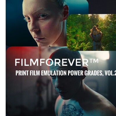 FilmForever™ Print Film Emulation Power Grades, Vol.2