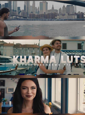 阿莱Arri/RED 柯达富士印刷胶片模拟LUT Kharma Luts Ravengrade