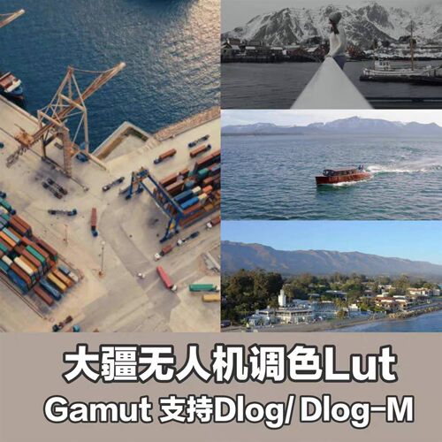 Gamut 大疆DJI DLOG\DLOG M Air3和Mavic3 还原LUT+31款风格LUT