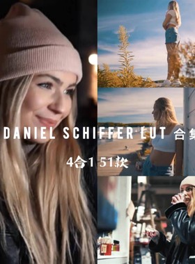 Daniel Schiffer Lut合集，复古风格，支持索尼cine4，slog(51款)