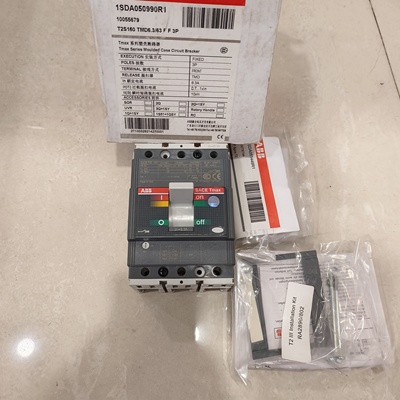 ABB断路器1SDA050990R1 SACET2S160 3P 6.3A T2S160 TMD6.3/63 FF