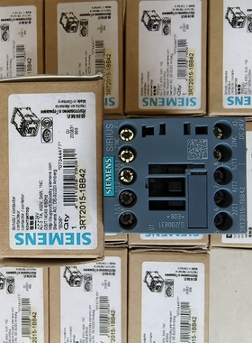德国产SIEMENS西门子接触器3RT2015-1BB42 DC24V印刷机 发泡机用