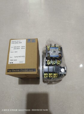 日本富士接触器FW-3/3Q Z03{FC-3 1a1b 220V+热继TR-2NFQ 15A}