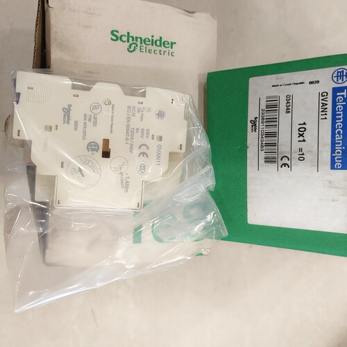 特勒美科Telemecanique马达断路器辅助触头GVAN11 no+nc/GVAN11-B