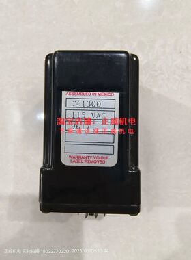 WARRANTY VOID继电器T41300 115VAC全新原装正品现货库存1个