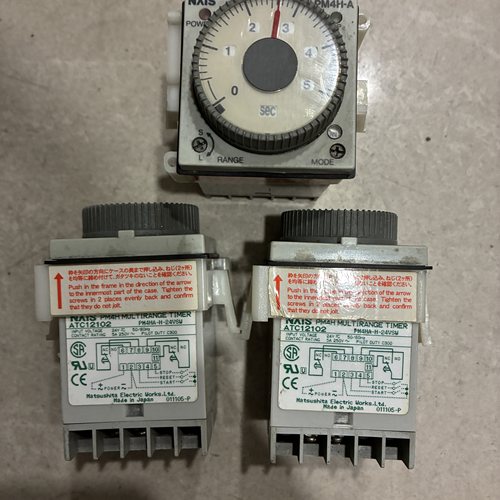 船舶用日本计时器PM4HA-H-24VSW端子接线面板安装型ATC12102