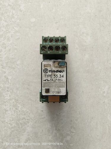 finder继电器带底座TYPE 55.34 24VDC/MY4N-GS