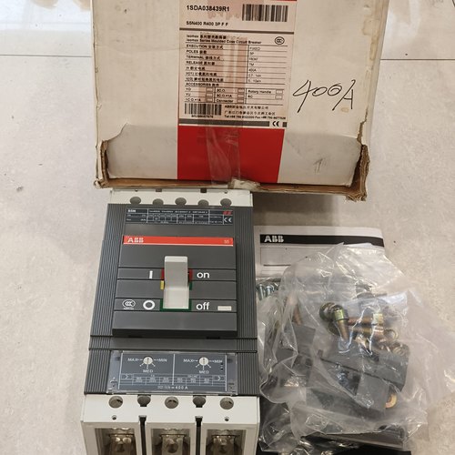 ABB断路器S5N400 R400 3P FF S5N 3P 400A订货号1SDA038439R1