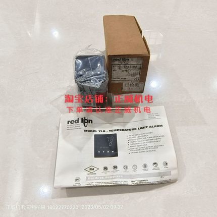 美国产red lin温控表MODEL TLA PT#:TLA11100 14031全新原装正品