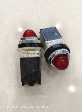FUJI日本富士30mm红色带变压器指示灯AH30-ZM 220/15V