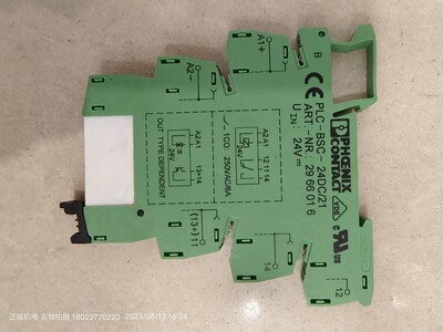 PHOENIX菲尼克斯继电器2961105 24V底座PLC-BSC-24DC/21 2966016