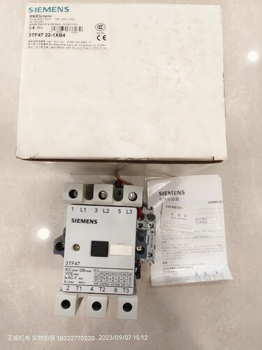 西门子接触器3TF4722-1XB4 24VDC(3TF46-51/1X+3TY7561-1AA00）