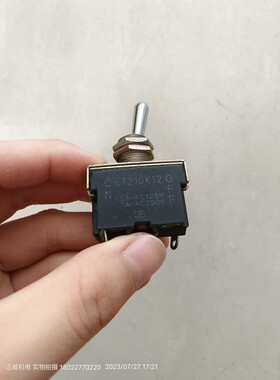 进口开关ET210K12 实物拍摄质保一年 测试发货淘汰设备拆废物利用