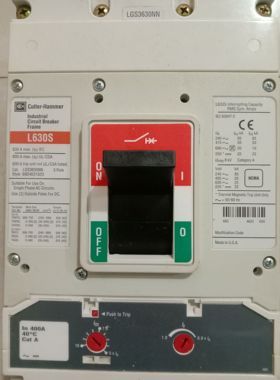 卡特拉汉默塑壳断路器 LGS3400AAG400AL630S