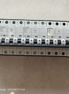 德国SIEMENS西门子断路器5SY43 5SY63 MCB 3P C6/B16/B20/C32/D32