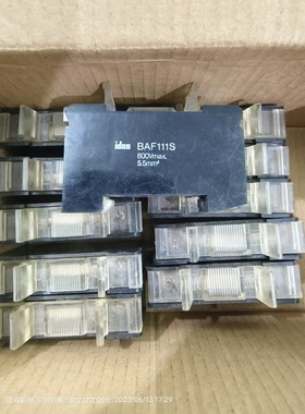 idec和泉熔断器底座BAF111S 600Vmax 5.5mm²配套6*30保险需告知