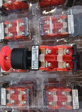 fuji富士蘑菇头推拉型急停开关AR22Q2R-12R 带AR9B290/AR9B291