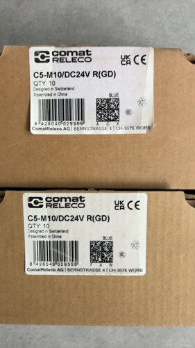 comat RELECO宜科瑞士继电器C5-M10/DC24V RGD 7脚库存20个备件