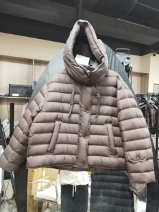 羽绒服77590短款立领反季款冬季白鸭绒洋气外套