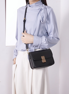 cecilKeith女包2025新款高端腋下真皮豆腐包百搭气质斜跨小方包女