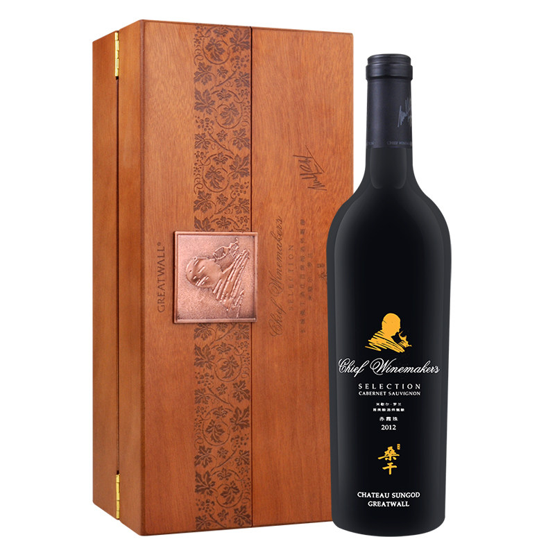 长城红酒 桑干酒庄首席酿酒师甄酿干红 2012年 晚宴同款 750ml