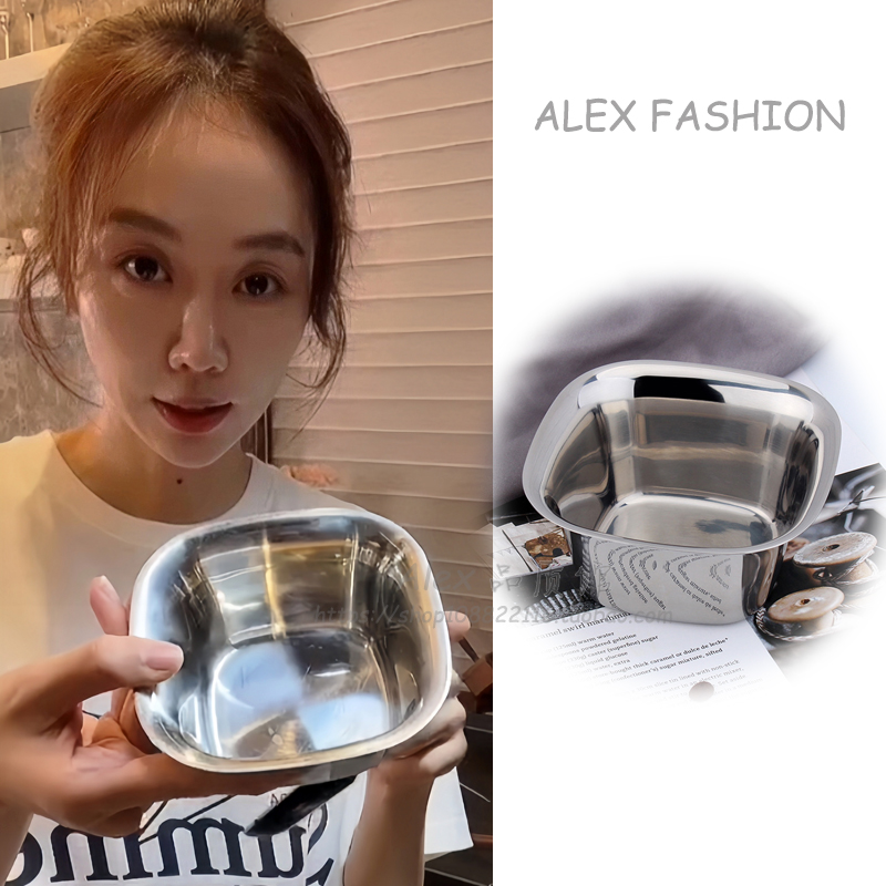 二胖小红婶姜妍同款方形碗方形小碗配菜碗水果零食碗高端小料理碗