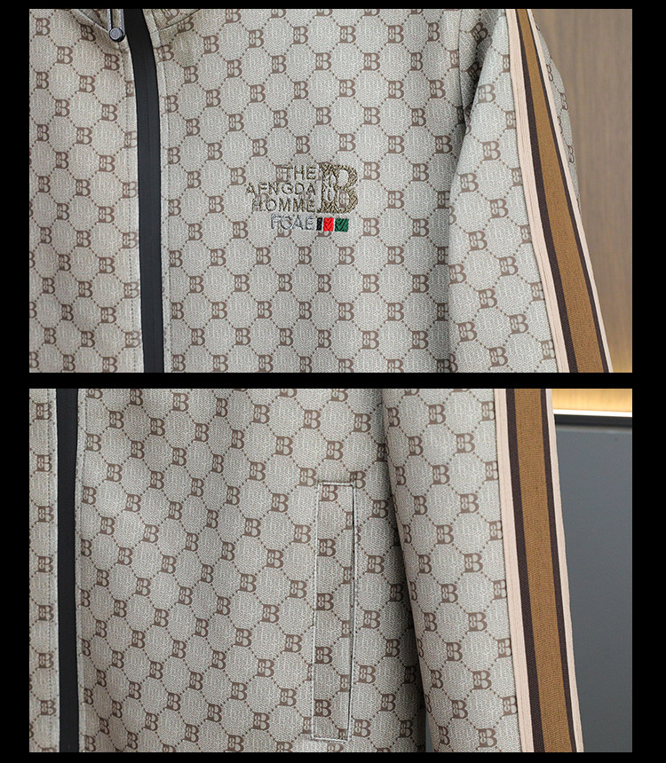 2024新款四季款男立领开衫潮流卫衣夹克外套QT3012AFD3021Y-P145,商品下架区,钱塘6012-1(原3012-1)