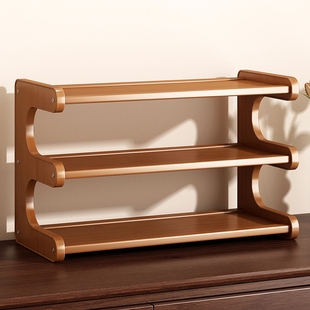 桌面置物架书架多层电脑桌整理收纳文件办公室杯子架茶具摆件储物