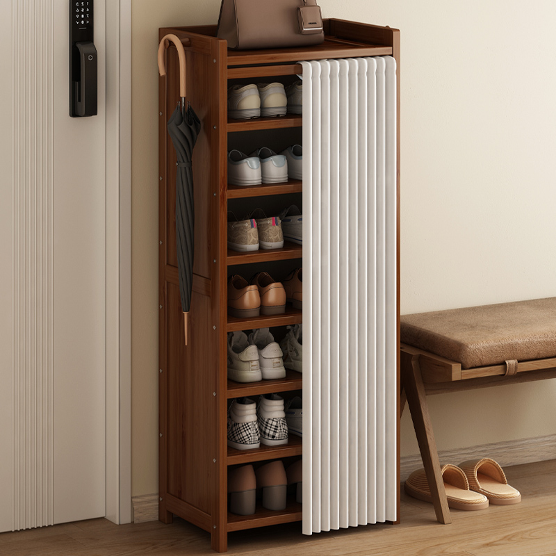 家用入户门鞋柜子防尘多层小型