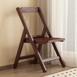 可折叠椅子靠背椅便携家用学习书桌椅子阳台休闲户外露营楠竹凳子