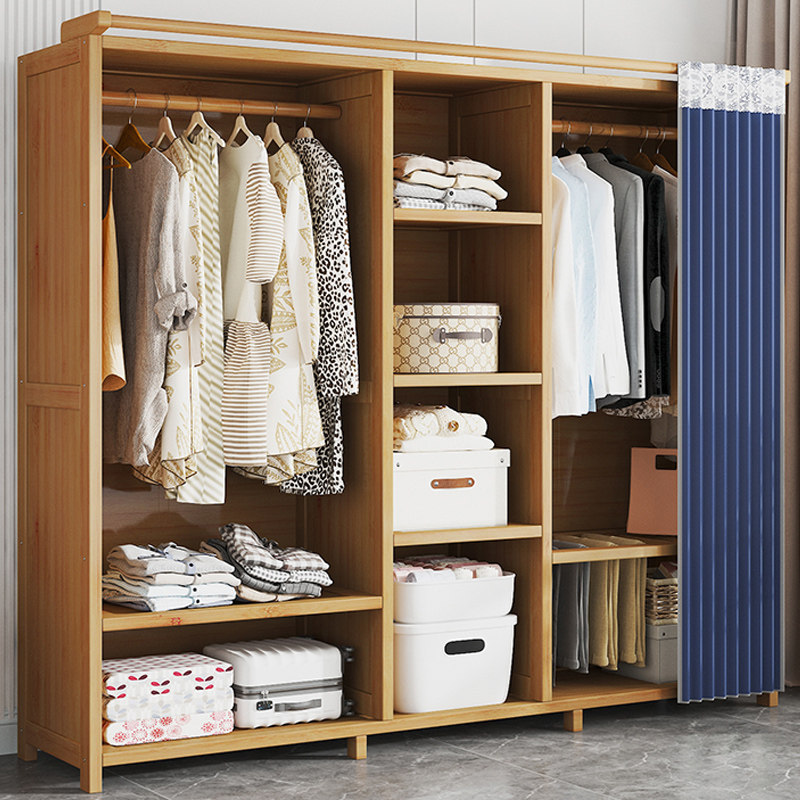 衣柜简易组装出租房用家用卧室非实木结实耐用宿舍收纳大衣橱置物,住宅家具,独立衣柜,淘宝优惠券,粉丝福利购,淘宝优惠卷
