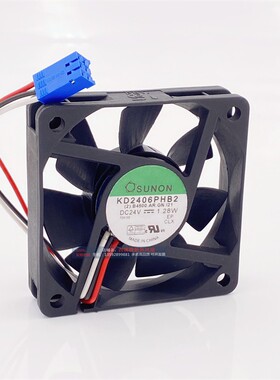 原装建准 KD2406PHB2 24V 1.28W  6015 适用于西门子变频器风扇