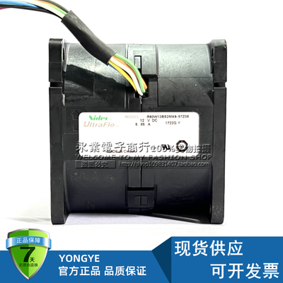 NIDEC 6056 12V 5.85A R60W12BS2MA9服务器散热风扇SF17A56088