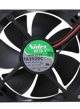 全新TA350DC M35519-51 NIDEC 9CM 9025 24V 0.16A 变频器风扇