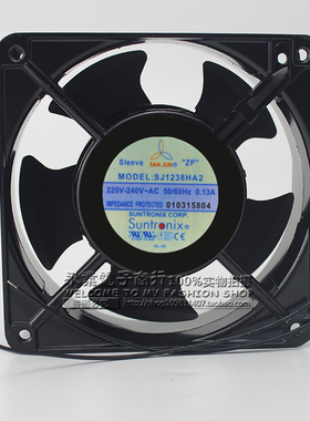 SJ1238HA2原装台湾三巨12038AC220VHA1 110V轴流散热风扇380V HA3