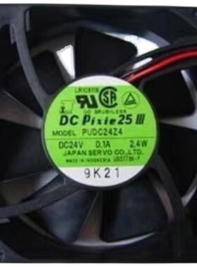 PUDC24Z4 原装日本精工 DC24V 0.1A 2.4W 80*80*25伺服变频器风扇