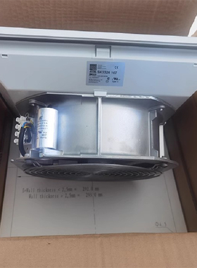 威图机柜风机 SK3326 107 SK3327 107 230V 冷却风扇过滤器风机