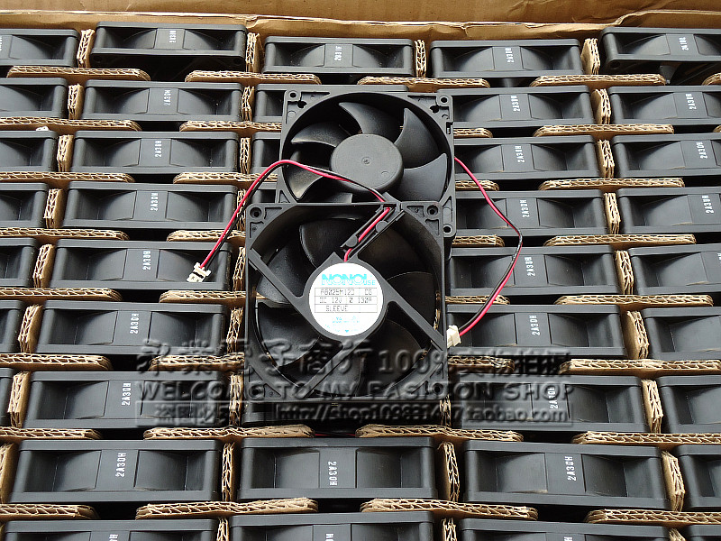 全新 NONOI A8025M12D 8025 12V 0.130A 8厘米静音机箱电源风扇