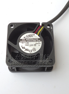 ADDA/协喜 4020 24V 0.07A 3线 双珠 AD0424MB-C56 散热风扇